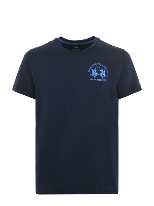 MAN S/S T-SHIRT JERSEY LA MARTINA | YMR009-JS206/07017